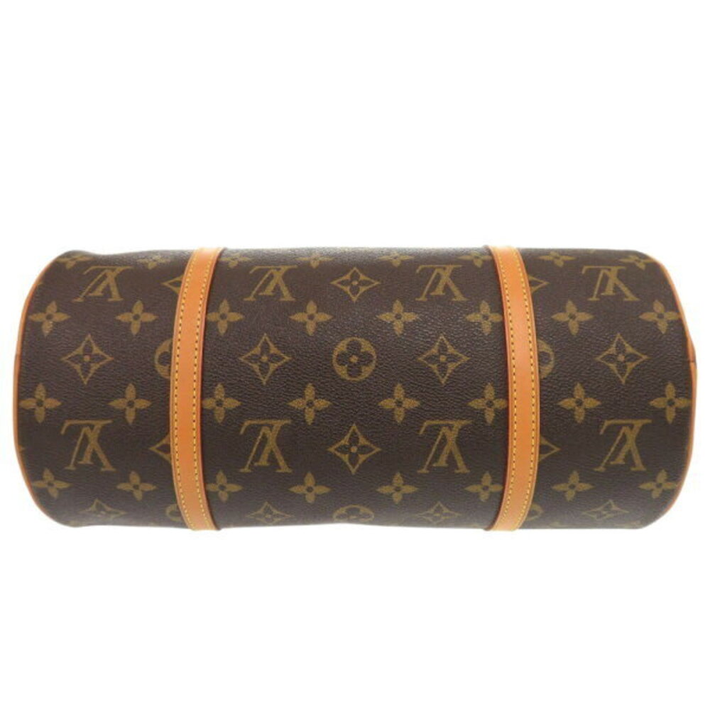 Louis Vuitton Papillon handbag Clutch leather Monogram brown LV - Picture 3 of 6